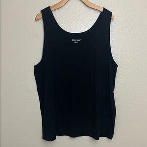 Ava & Viv Plus Size Black Tank Top